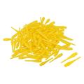 Uxcell Plastic Dart Tips 120 Pack 2BA Thread Soft Dart Tips Plastic Tip Yellow