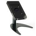 iPad Mini Stand for Desktop Use with Rotating and Tilting Bracket Covered Home Button Steel (Black) (IPKTMIPDBK)