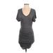 IRO Casual Dress - Mini: Gray Marled Dresses - Women's Size X-Small