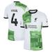 Men's Nike Virgil van Dijk White Liverpool 2023/24 Away Authentic Player Jersey