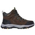 Skechers Men's Relaxed Fit: Rickter - Branson Boots | Size 10.5 | Khaki | Leather/Synthetic/Textile