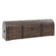Tidyard Storage Chest Solid Wood Vintage Style 120x30x40 cm Brown 120 x 30 x 40 cm (W x D x H)