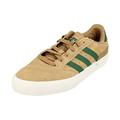 Adidas Men's Busenitz Vulc II Sneaker, Cardboard/Collegiate Green/FTWR White, 10.5 UK