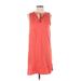 Lucky Brand Casual Dress - Shift: Red Dresses - Women's Size X-Small