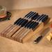 Bassetts Bamboo In-Drawer Knife Block Set For 16 Knifes(Not Included) | Wayfair KFDB07V3SBPZH