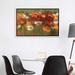 East Urban Home The Power of Red II by Shirley Novak - Painting Print Canvas/Metal in Brown/Green/Red | 40 H x 60 W in | Wayfair