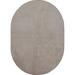 White Oval 5' X 8' Area Rug - FurnishMyPlaceLLC Southwest Binded Beige Area Rug Polyester | Wayfair DC-BEIGE-OVAL-5'X8'