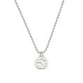 Gucci Interlocking Sterling Silver Pendant Necklace