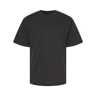 M&O MO4850 Youth Gold Soft Touch T-Shirt in Black size XS | Cotton 4850