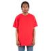 Shaka Wear SHASS Adult 6 oz. Active Short-Sleeve Crewneck T-Shirt in Red size 2XL