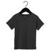 Bella + Canvas 3001T Toddler Jersey Short-Sleeve T-Shirt in Dark Grey size 4 | Cotton B3001T