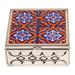 Bungalow Rose Jewelry Box, Ceramic in Orange | 2 H x 4.3 W x 4.3 D in | Wayfair 19D0D8F96FA745348892E934108A010C