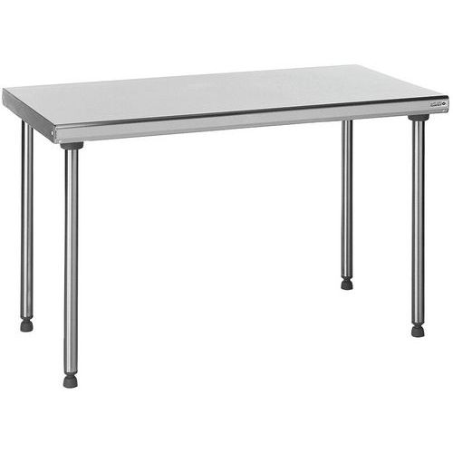 Table Prépa Centrale Sans Étag. 100cm - Tournus Equipement