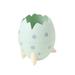 Farfi Lovely Dinosaur Egg Shape Pen Holder Adorable Large Capacity Plastic Pencil Case for Home (Green)