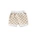 Tregren Toddler Baby Boy Shorts Summer Plaid Print Cotton Shorts Casual Elastic Waist Jogger Shorts Pants