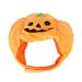 Pets Accessories Halloween Pumpkin Shaped Hat Headgear Spider Bat Back decoration for Dogs Cats