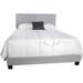 Eden Upholstered Bed-In-A-Box in Gray