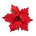 Halloween Decorations 25Cm Christmas Flower Golden Red Multicolor Artificial Flower Hotel Wedding Mall Christmas Rattan Decoration Fake Flower Halloween Decor Cloth Red
