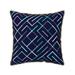 ZNDUO Maze Stripes Lines Throw Pillows Throw Pillows for Couch-Indoor Decorative Pillows 16 x16