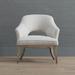 Coraline Accent Chair - Troy Performance Leather Harbour - Frontgate