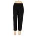 Fabrizio Gianni Casual Pants - High Rise Straight Leg Boyfriend: Black Bottoms - Women's Size 10