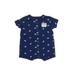 Carter's Short Sleeve Outfit: Blue Bottoms - Size 3 Month