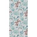 d-c-fix Weichschaummatte Comfort Jungle Flowers - Antirutschmatte rutschfest - auch für Außen geeignet - für Bad, Küche, Garten, Balkon - Badmatte waschbar Outdoor Matte Teppich 65 cm x 2 m