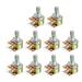 WH148 50K Ohm Variable Resistors Dual Carbon Film Potentiometer 10pcs