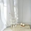 Round shells pieces 100Pcs Round Shells Pieces Handmade Wind Chime DIY Shells Slice Earring Hanging Charms
