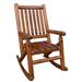 United General Supply Porch Single Rocker - Honey