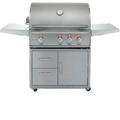 Blaze Professional LUX 34-Inch 3-Burner Natural Gas Grill w/ Rear Infrared Burner