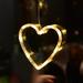 Heart shaped suction cup light 3pcs Valentine s Day Suction Cup Lights Creative Heart Shaped Sucker Lights