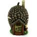 fairy garden solar houses - miniature garden - gnome house - fairy house - solar led house (pinecone - 55851)