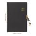 365 Days Journal Notebook Writing Notebook Planner Personal Diary Organizer with Lock Portable Stationery for Home Office School (Random Style)