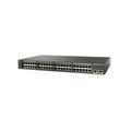 Used Cisco Meraki WS-C2960-48PST-L Catalyst 2960 48-Ports 10/100/1000Base-T RJ-45 PoE Manageable Layer2 Rack-mountable 1U Switch with 2x Gigabit Ethernet Uplink Ports and 2x SFP Slots 1 Year Warranty