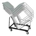 National Public Seating DY-86 8600 Stack Chair Dolly - Black-
