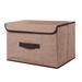 drpgunly Storage Boxes Storage Box Foldable Clothing Sundries Portable Storage Box With Lid Foldable Storage Box Storage Bins Storage Cabinet Nonwovens
