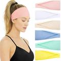 Headbands for Thick Hair Athletic Non Slip Headband Sweat Wicking Hair Bands Wide Hair Wraps Fashion Hair Accessories