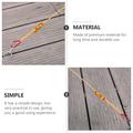 Tent wind rope buckle 10Pcs Outdoor Tent Rope Fastener Durable Tent Wind Rope Buckle (Random Color)