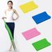 Stretching belt 4PCS TPE Yoga Tension Band Elastic Exercise Belt Training Resistance Band Portable Fitness Stretching Belt for Home Gym (Random Color)