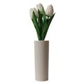 PRINxy Tulips Lamp Lights Desk Lamp Led Simulation Tulips Night Light With Vase Table Lamp Ornaments For Home Living Room Desktop Decor For Home Decor White