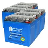 YTZ7SGEL 12V 6AH GEL Replacement Battery compatible with C110 Zuma Vino Yamaha 250 - 6 Pack