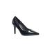 Women's Gayle Pump by Halston in Black Croc (Size 11 M)