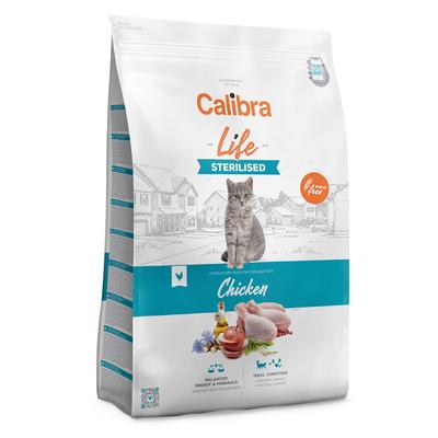 6kg Calibra Cat Life Sterilised Huhn Katzenfutter trocken