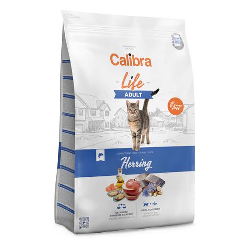 Sparpaket: 2x6kg Calibra Cat Life Adult Hering Katzenfutter trocken