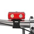 Volo Urbaneon 500 Bicycle Headlight,Compact Aluminium Bike Front Light,Bike Headlamp Rechargeable,Brightness Freely Adjustable Led Bike Light,Dual Beam Wide Angle Light,Urban Bikes Cycling Light(Red)