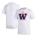 Men's adidas White Washington Huskies Pregame AEROREADY T-Shirt