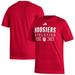 Men's adidas Crimson Indiana Hoosiers Head of Class Fresh T-Shirt