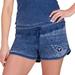 Women's Concepts Sport Navy Tennessee Titans Resurgence Waffle Knit Shorts