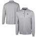 Men's Cutter & Buck Gray Georgia Bulldogs Alumni Logo Stealth Heathered Quarter-Zip Pullover Top